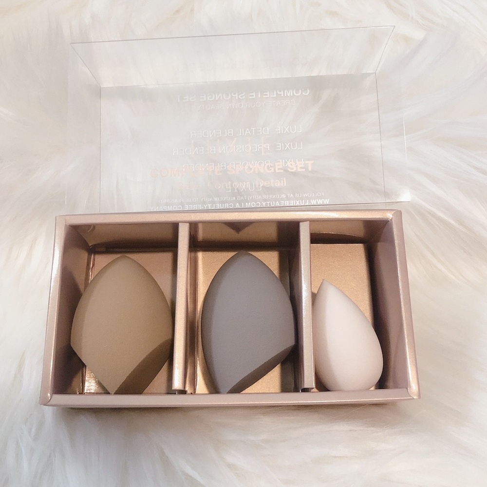 Luxie Beauty | Bake Contour Sponge Set, New